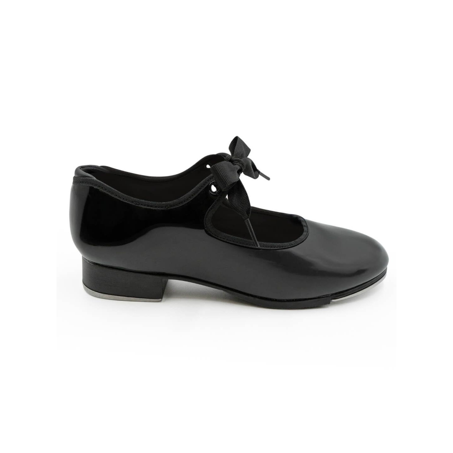 Обувь Capezio Women's Jr. Tyette Tap Shoe, цвет: Чёрный лаковый — фото 2