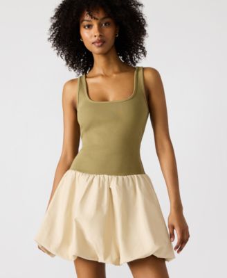 Women's Bubble Linnea Mixed-Media Mini Dress