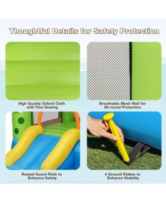 Inflatable Bounce House Jumper Castle Kid's Playhouse without Blower