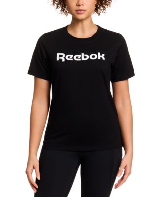 Reebok - Women's Cotton Logo-Graphic Crewneck T-Shirt