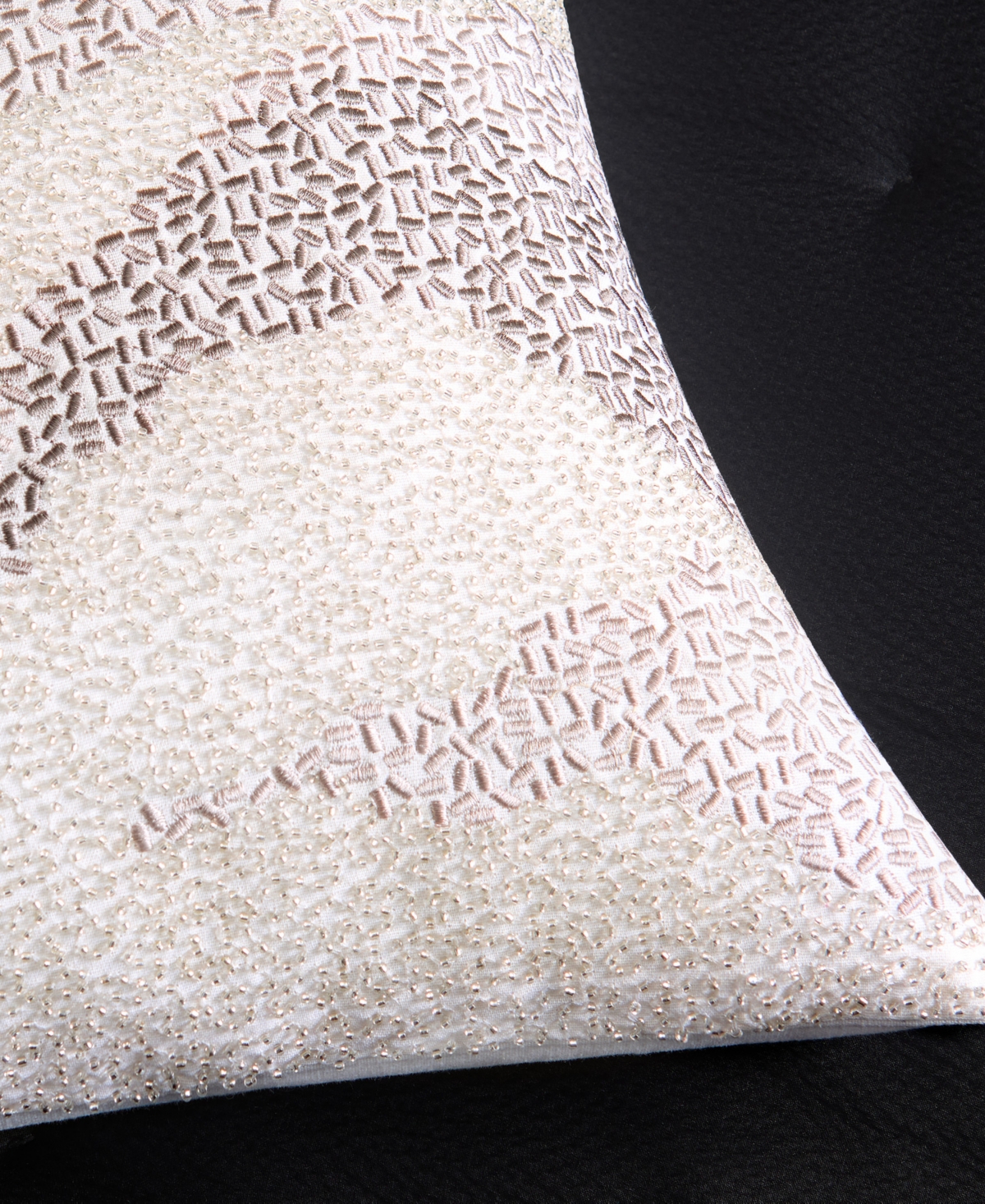 Donna Karan Home Beaded Cloud Decorative Pillow, 16" X 20"