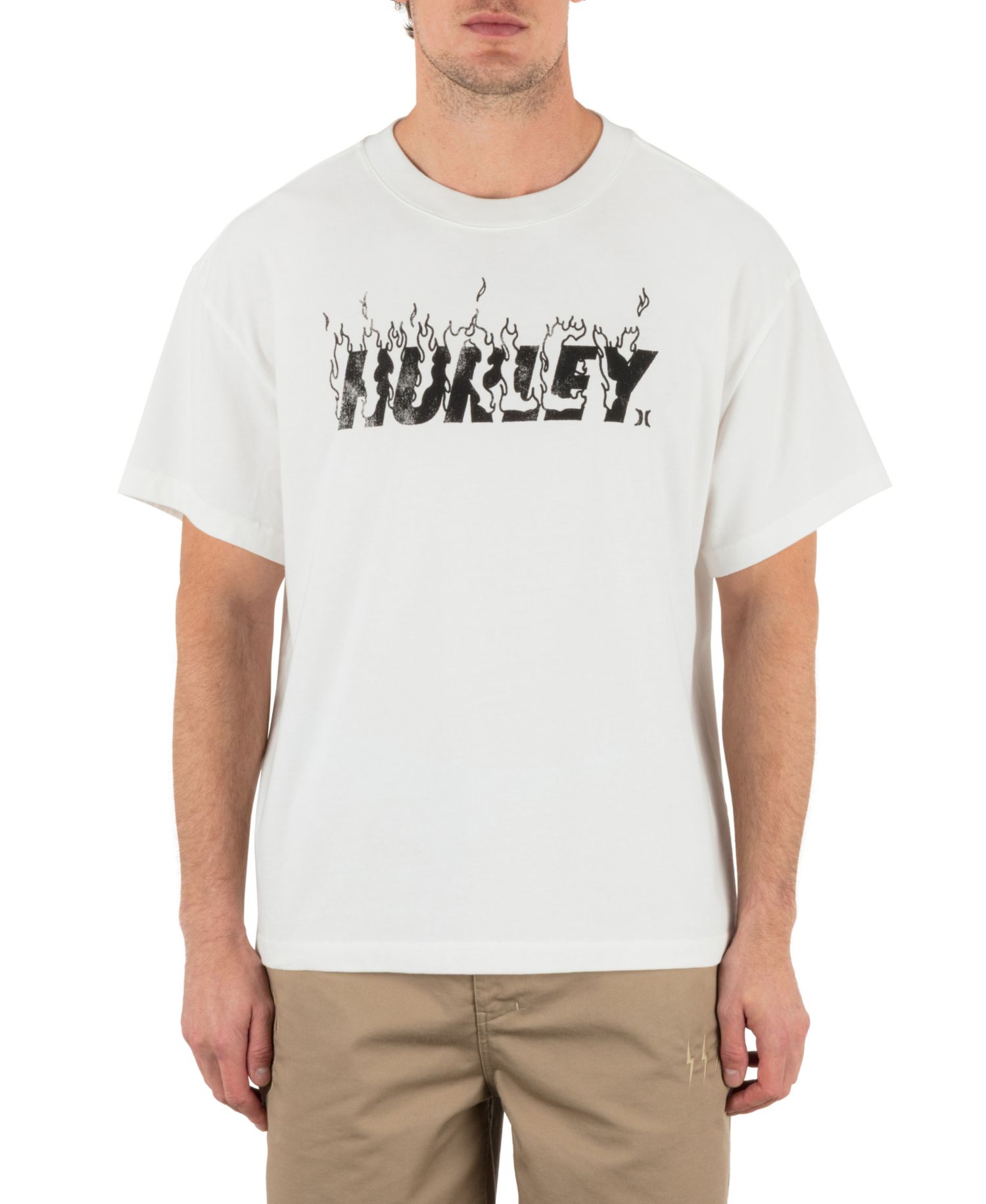 Men's Hurley On Fire Short Sleeve T-Shirt