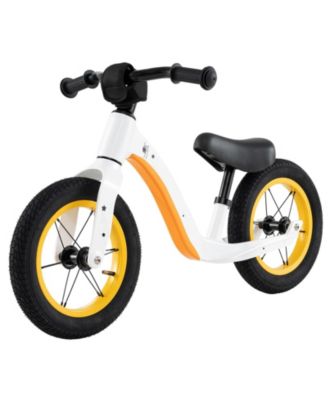 12-Inch Balance Bike with Adjustable Seat and Rotatable Handlebar for Over 36 Months Old