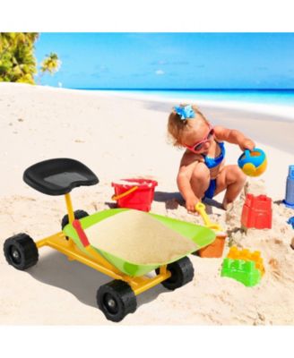 8" Heavy Duty Kids Ride-on Sand Dumper with 4 Wheels