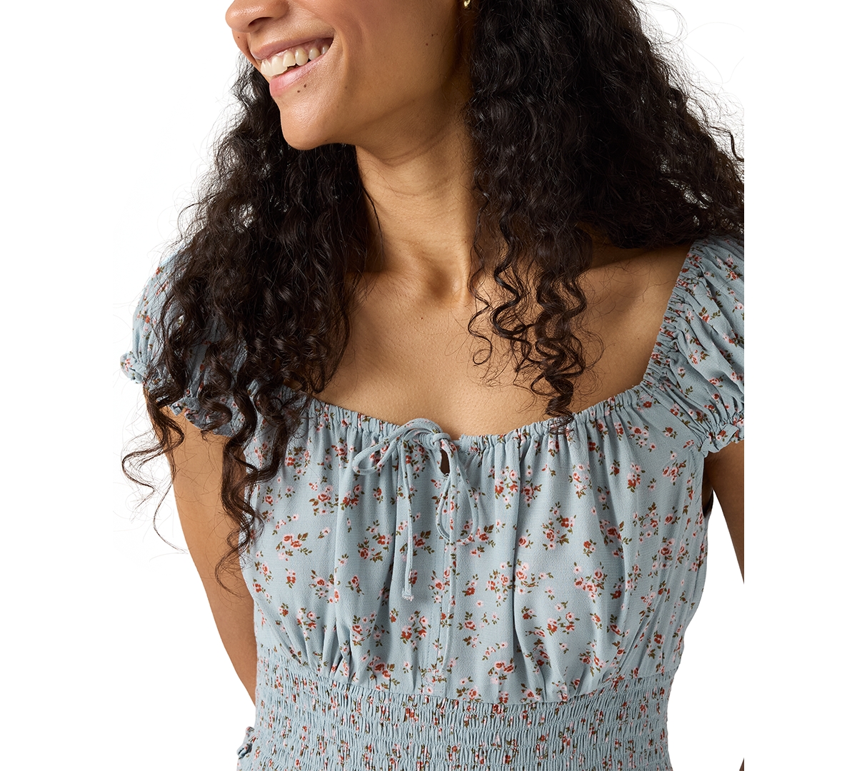 Shop Levi's Women's Yara Printed Crepe Mini Dress