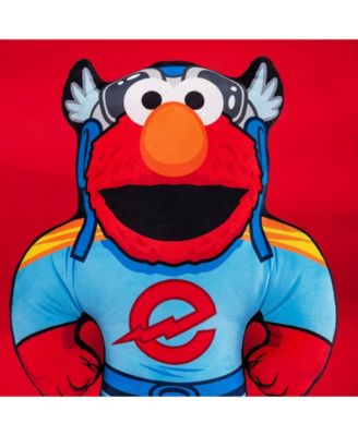 Sesame Street Elmo Superhero 24" Bleacher Buddy - Soft Plush Toy