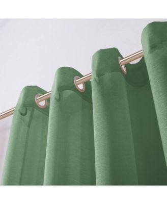 Melrose Semi Sheer Window Panel Set, 110" W x 84" L