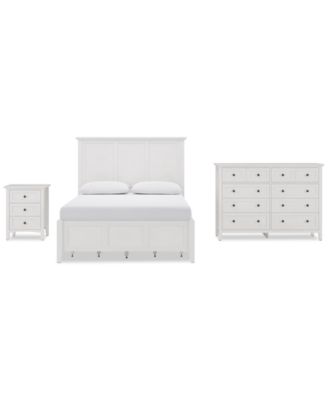Hedworth King Storage 3-Pc. Set (Bed, Dresser &amp; Nightstand)