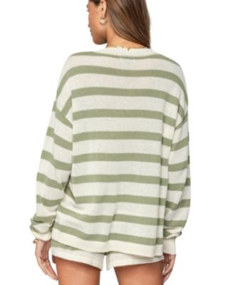 Women's Amaris Oversized Striped Knit Sweater