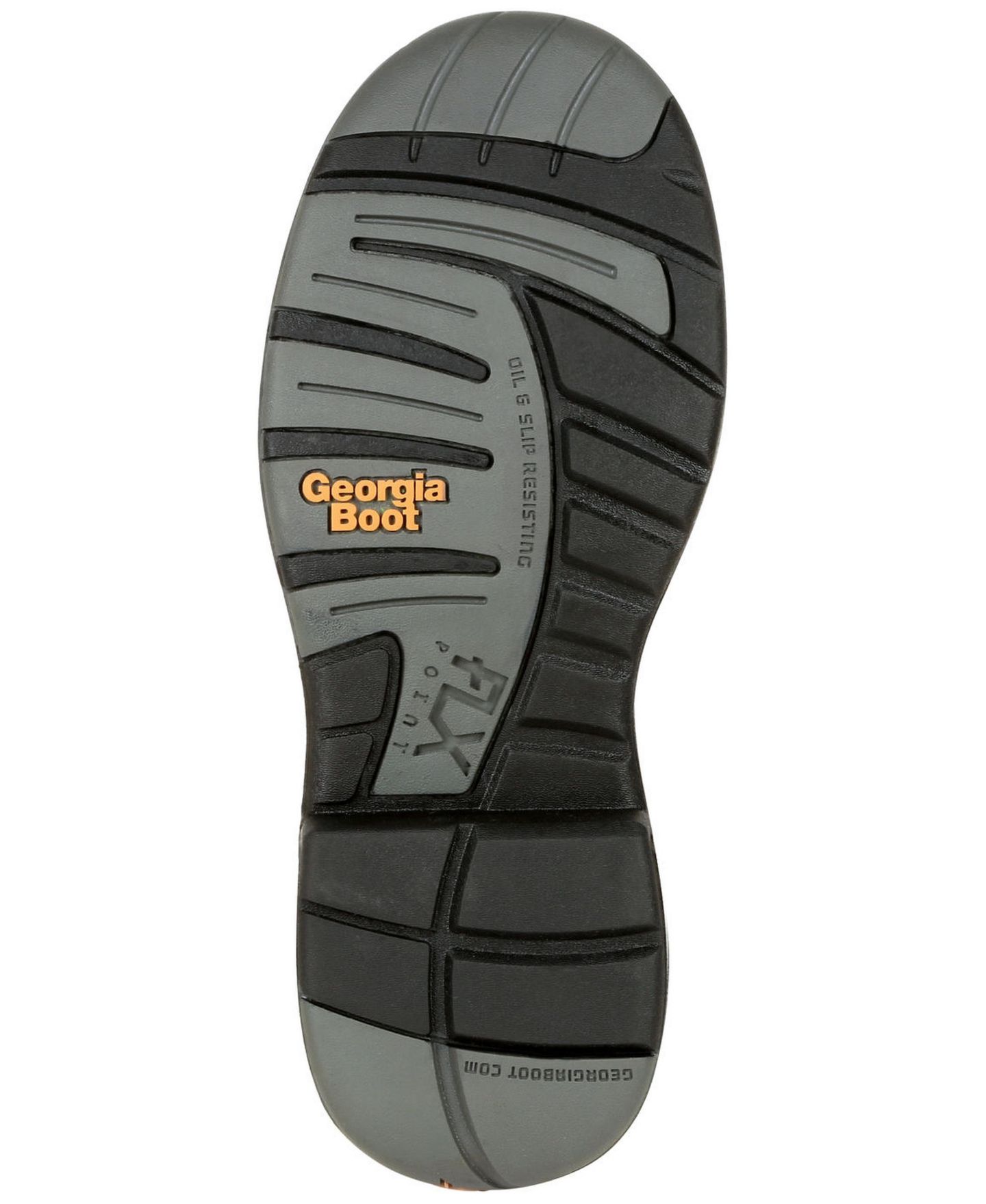 Мужские ботинки GEORGIA BOOT FLXpoint Waterproof Work Boot, цвет: Коричневый — фото 2