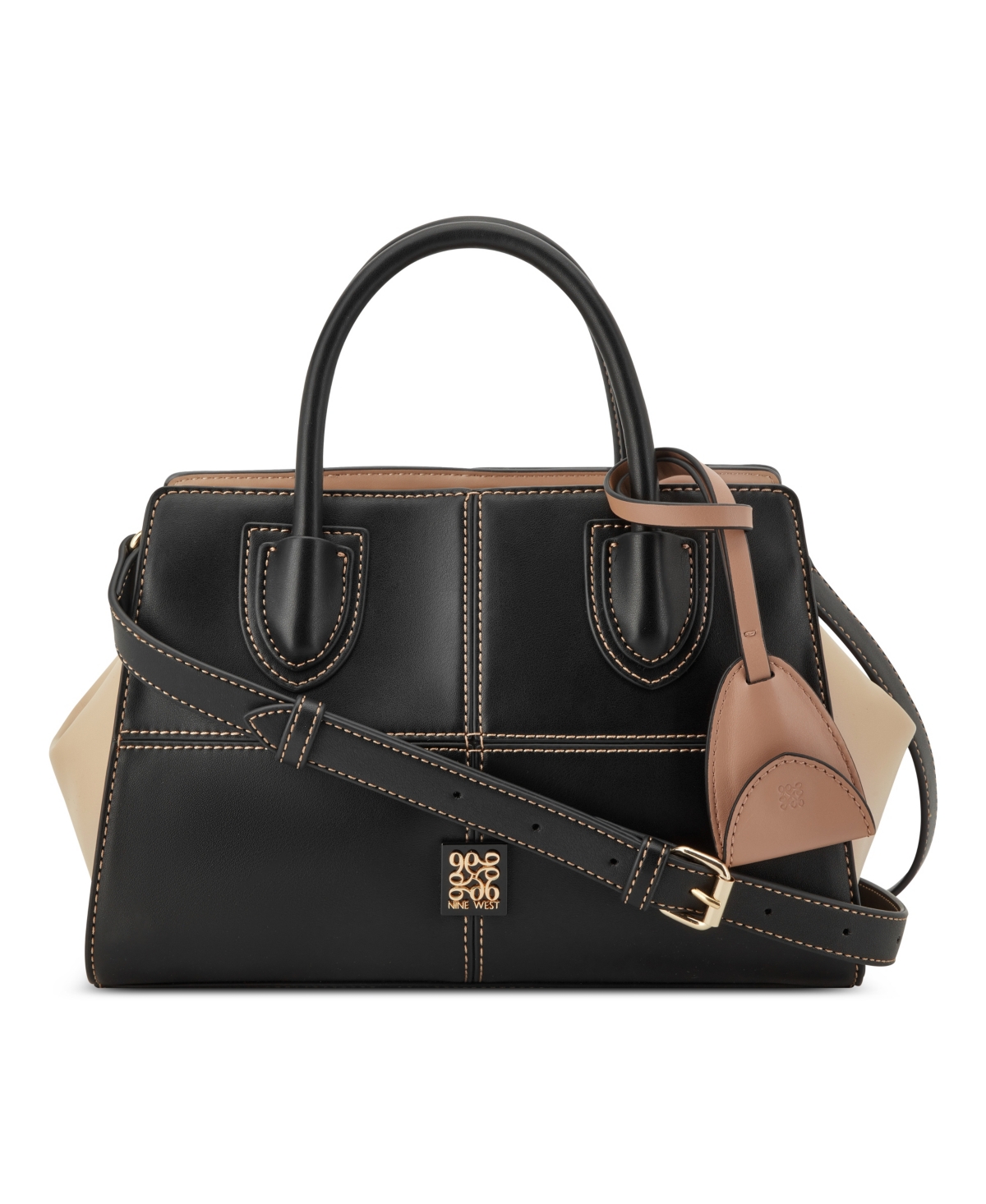 Nine West Paxtin Medium Satchel Bag In Multi