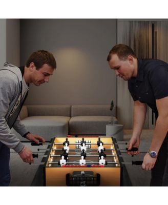 Game Room Size Football Table with Non-slip Handle