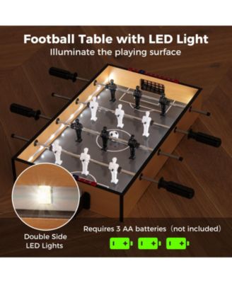 Game Room Size Football Table with Non-slip Handle