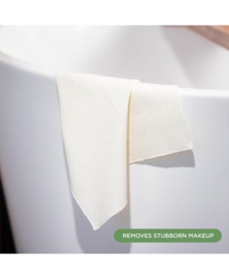 Raw Silk Skincare Washcloths, Exfoliating, Multi-Pack