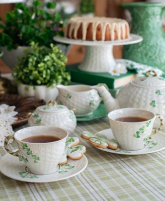 Shamrock Teacup & Saucer