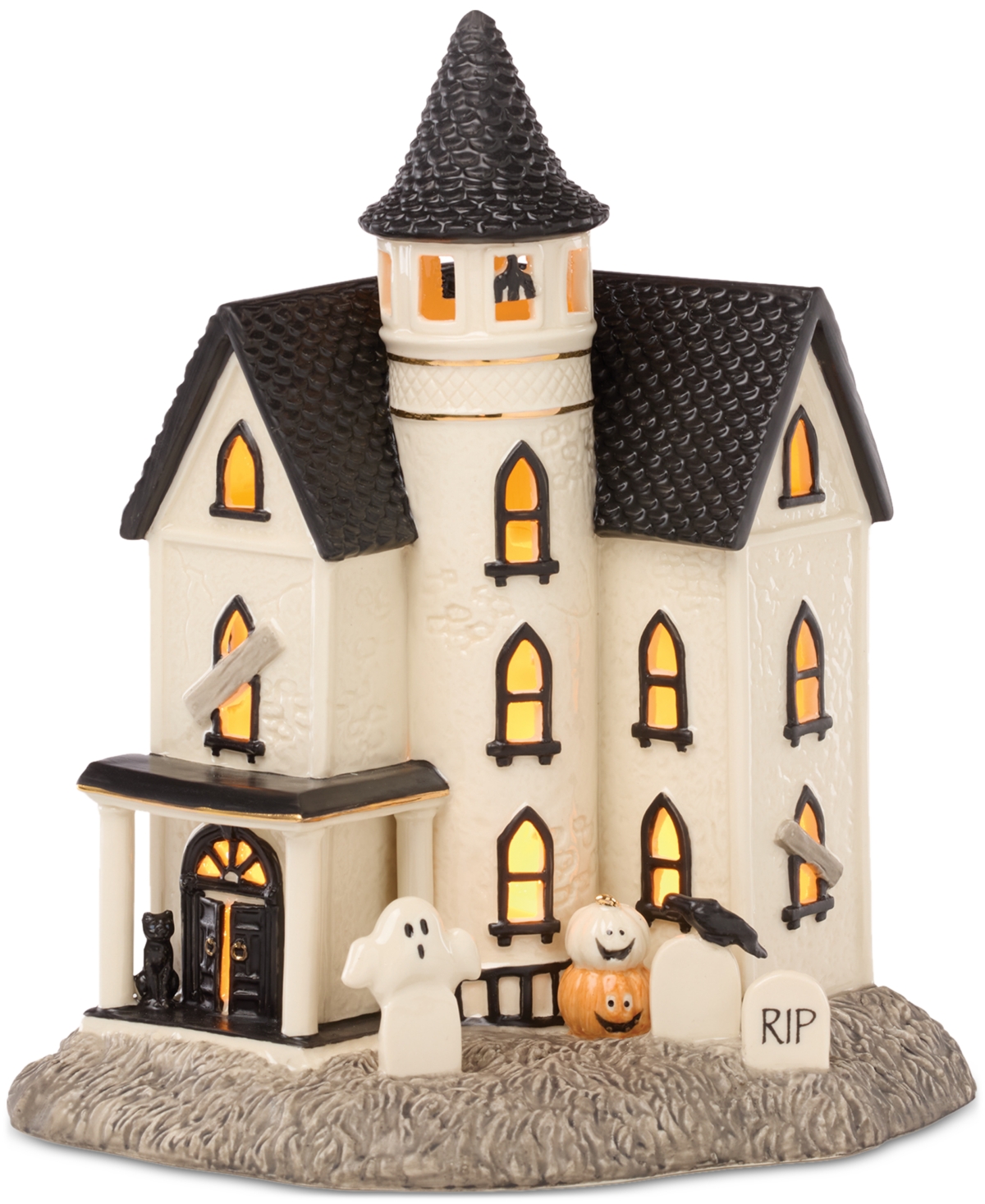 Lenox Vintage Halloween Led Manor Figurine In Multi