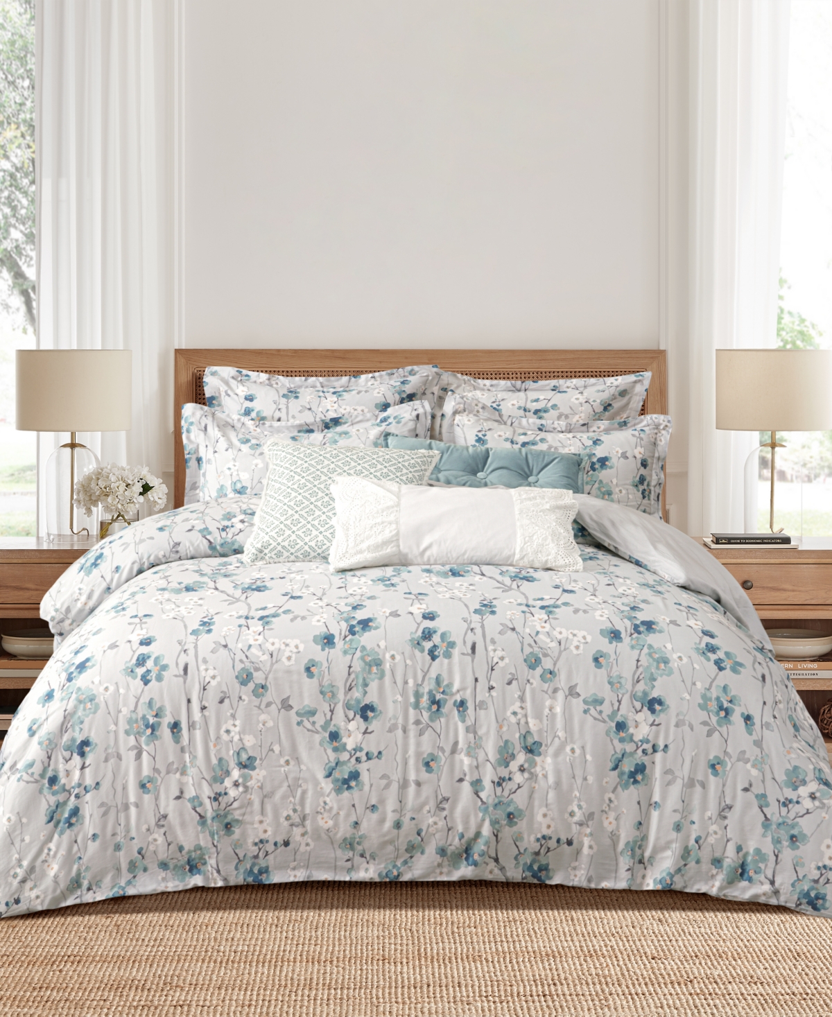 Levtex Florina Reversible -Pc. Duvet Cover Set