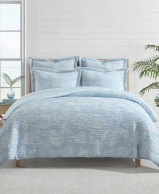 Seaside Charm Textured 3-Pc. Duvet Cover Set, King