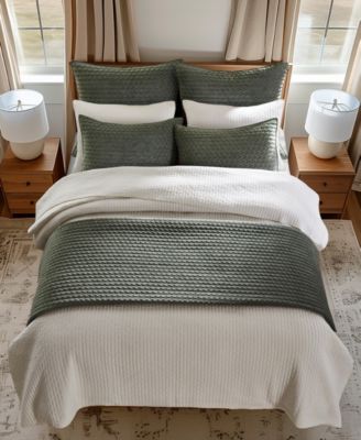 Velvet Stitch Reversible 2-Pc. Quilt Set, Twin/Twin XL