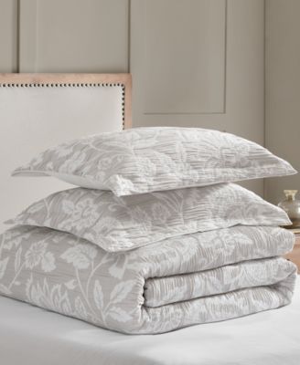 Sarrah Textured 3-Pc. Comforter Set, King/California King