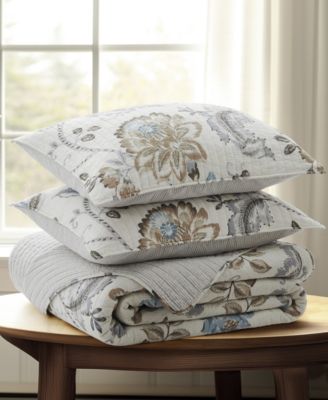 Home Maileen Reversible 3-Pc. Quilt Set, King/California King