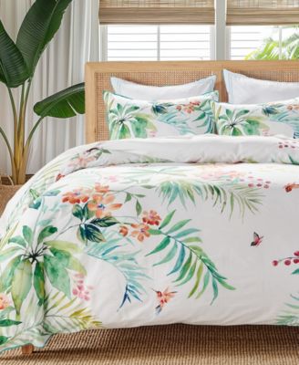 Hummingbird Grove Reversible 3-Pc. Comforter Set, Full/Queen
