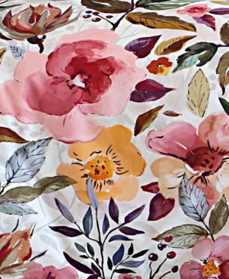 Mona Reversible 3-Pc. Duvet Cover Set, King