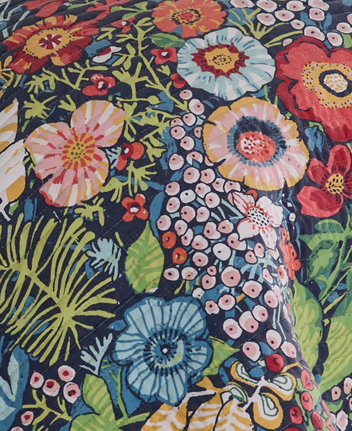 Levtex Night Garden Reversible 3-Pc. Quilt Set