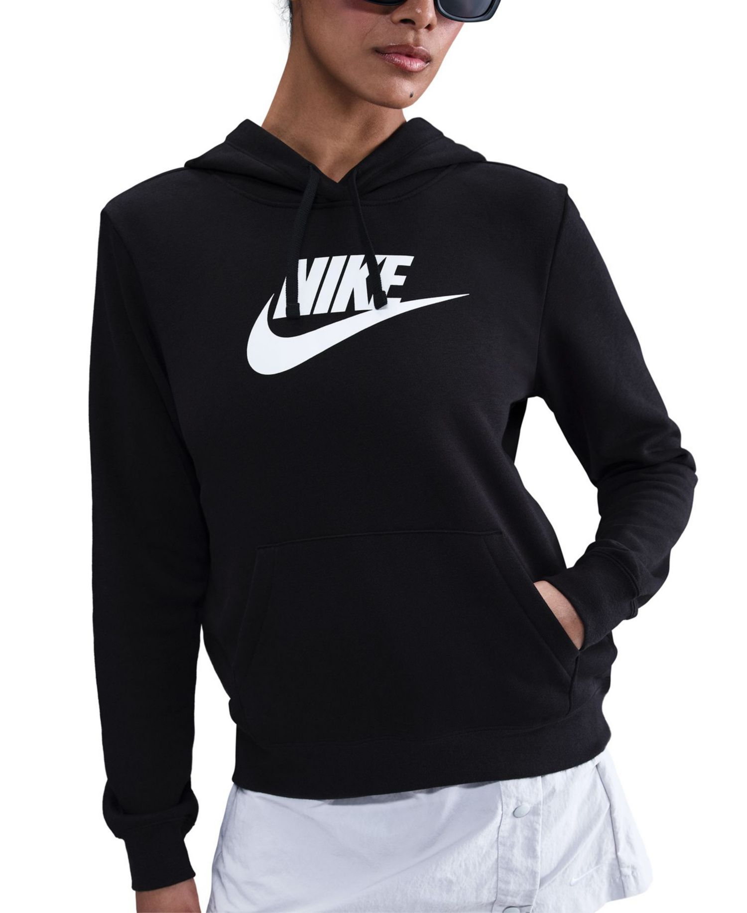 Women's Sportswear Club Fleece Logo Pullover Hoodie