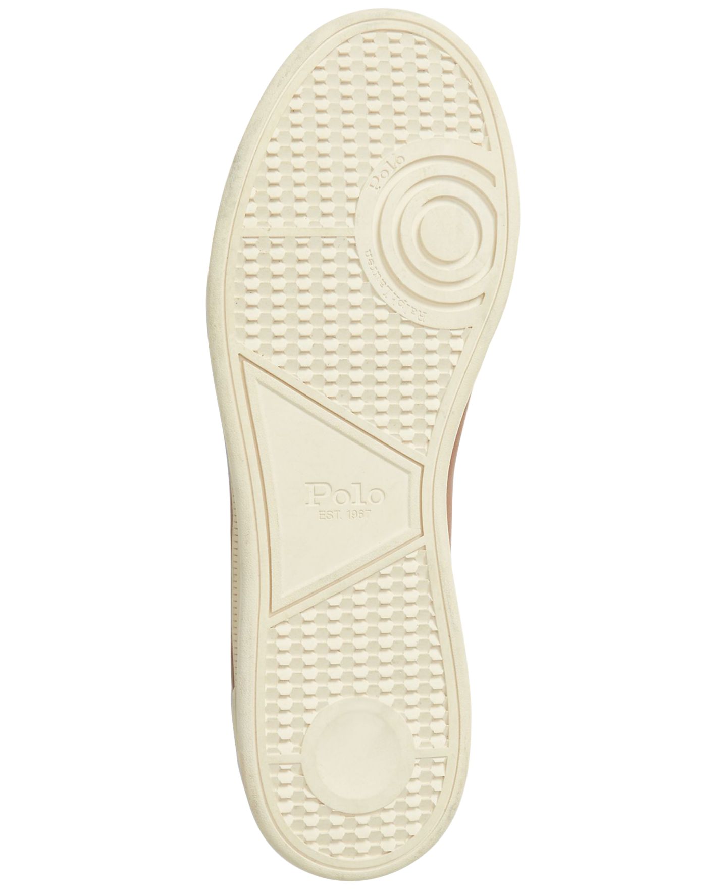 Мужские кроссовки Polo Ralph Lauren Heritage Court II Leather, цвет: Polo Pale Russet — фото 5