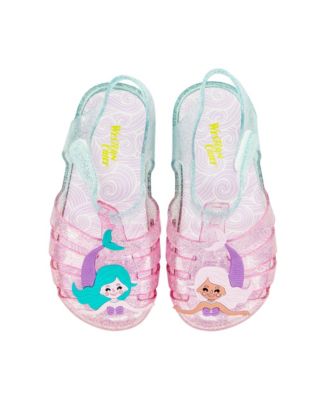 Girls Wonder Everglitter Mermaid Lighted Sandal