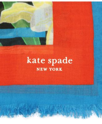 Women's Summer Lilies Oblong Scarf