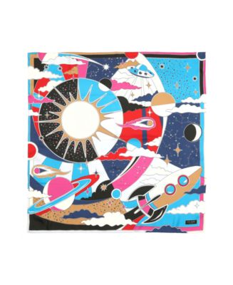 Space Witch silk scarf