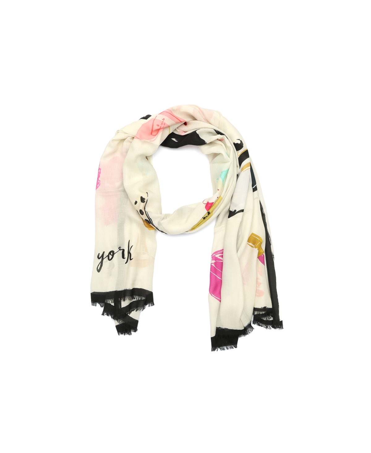 Kate Spade Women's Things We Love Oblong Scarf