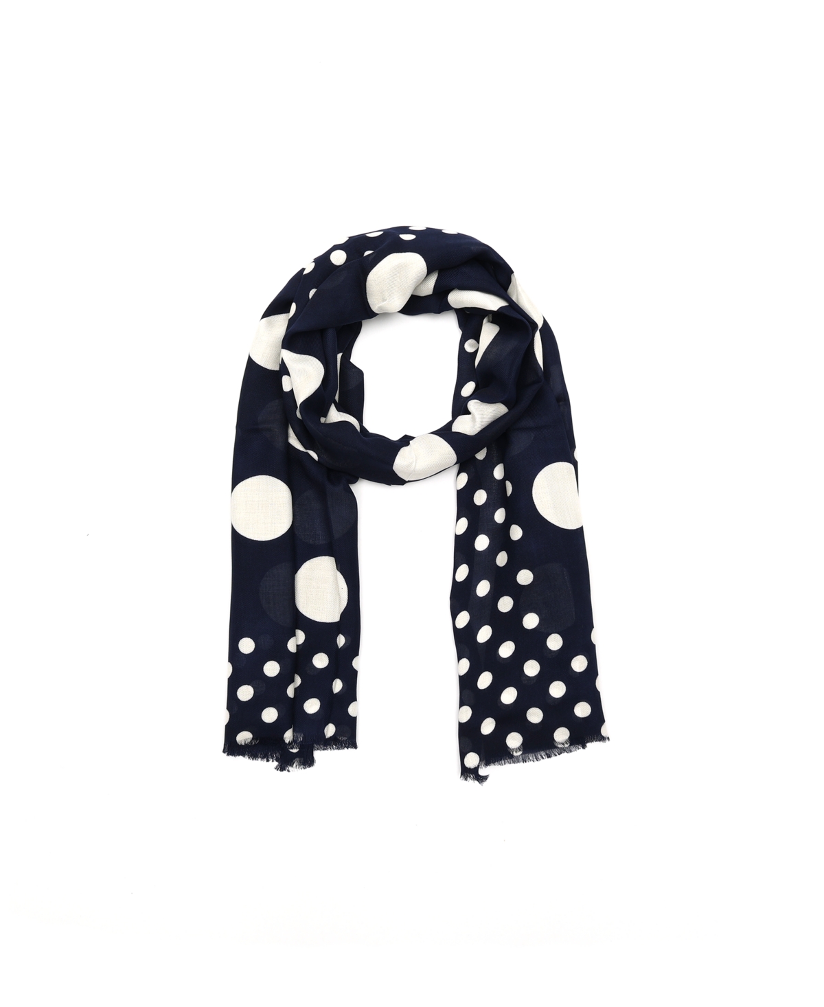 Kate Spade Women's Breezy Dot Viscose Oblong Scarf