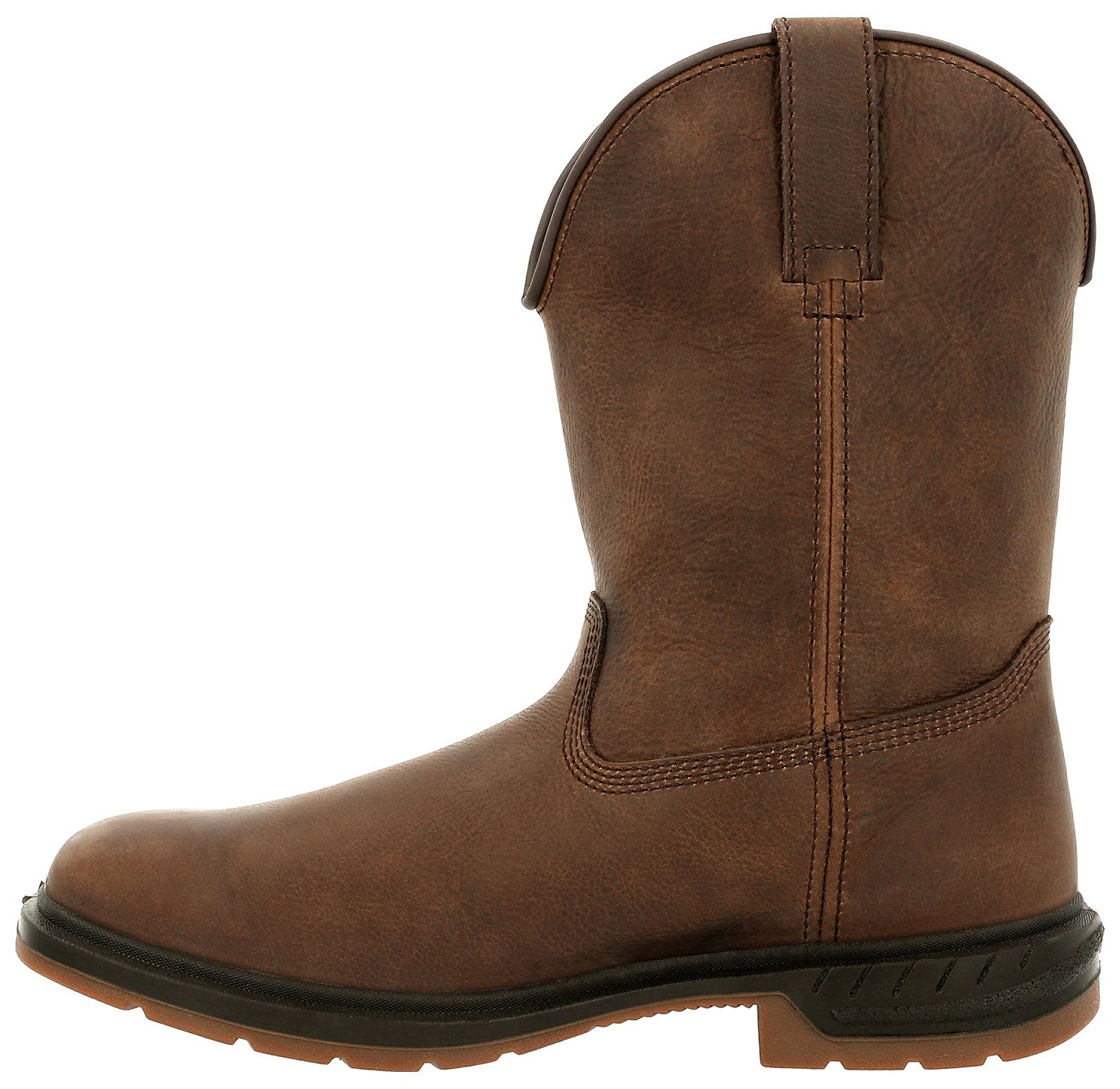 Мужские ботинки ROCKY Worksmart Unlined Western Boot, цвет: Тёмный коричневый — фото 6