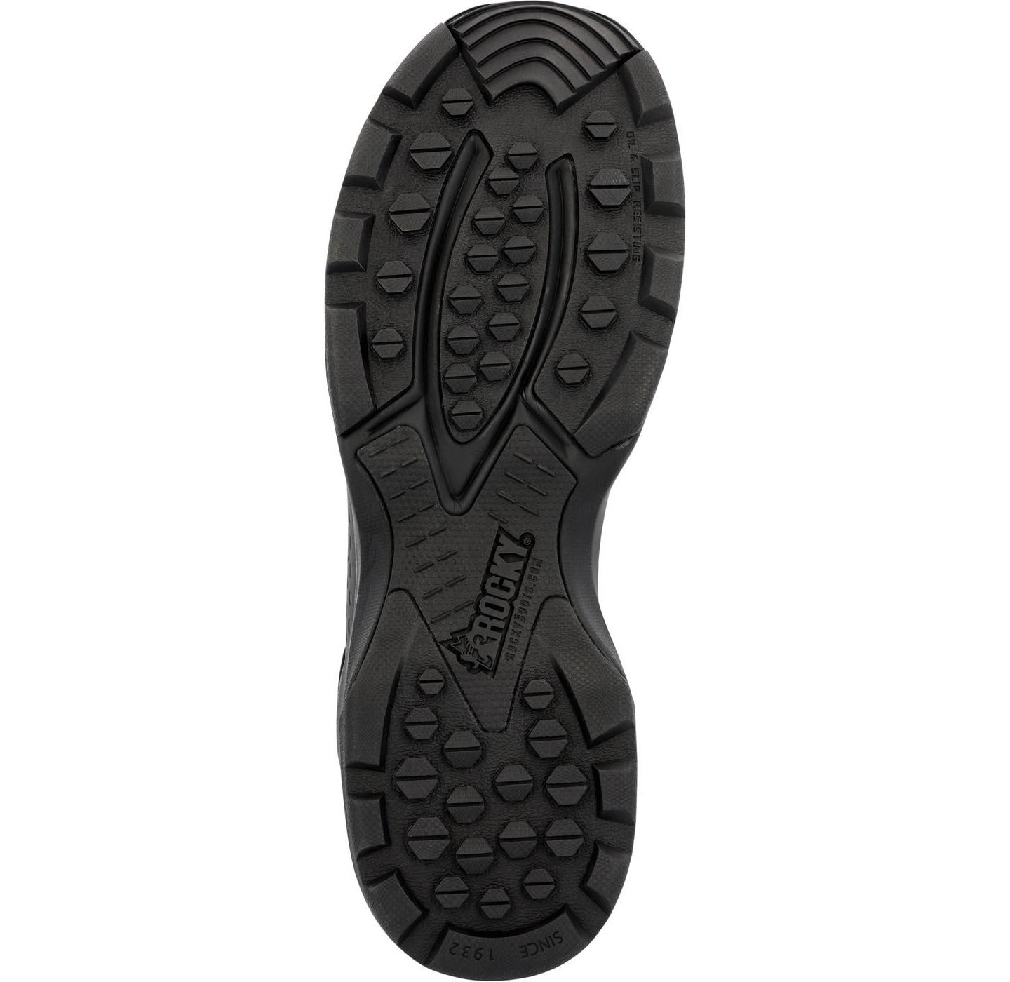 ROCKY Men's Tac One Waterproof Public Service Oxford, цвет: Чёрный — фото 2