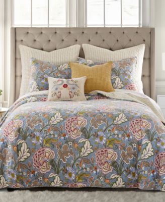 Levtex - Angelica Reversible 3-Pc. Bedspread Set, King/California King
