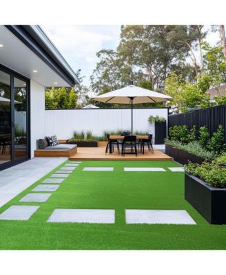 8pcs 50x3 Ft Artificial Grass Turf 1.38" Fake Grass Rug Indoor Batting Tunnels Outdoor Synthetic Lawn