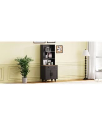 Streamdale Farmhouse Storage Cabinet with Ajustable Shelves