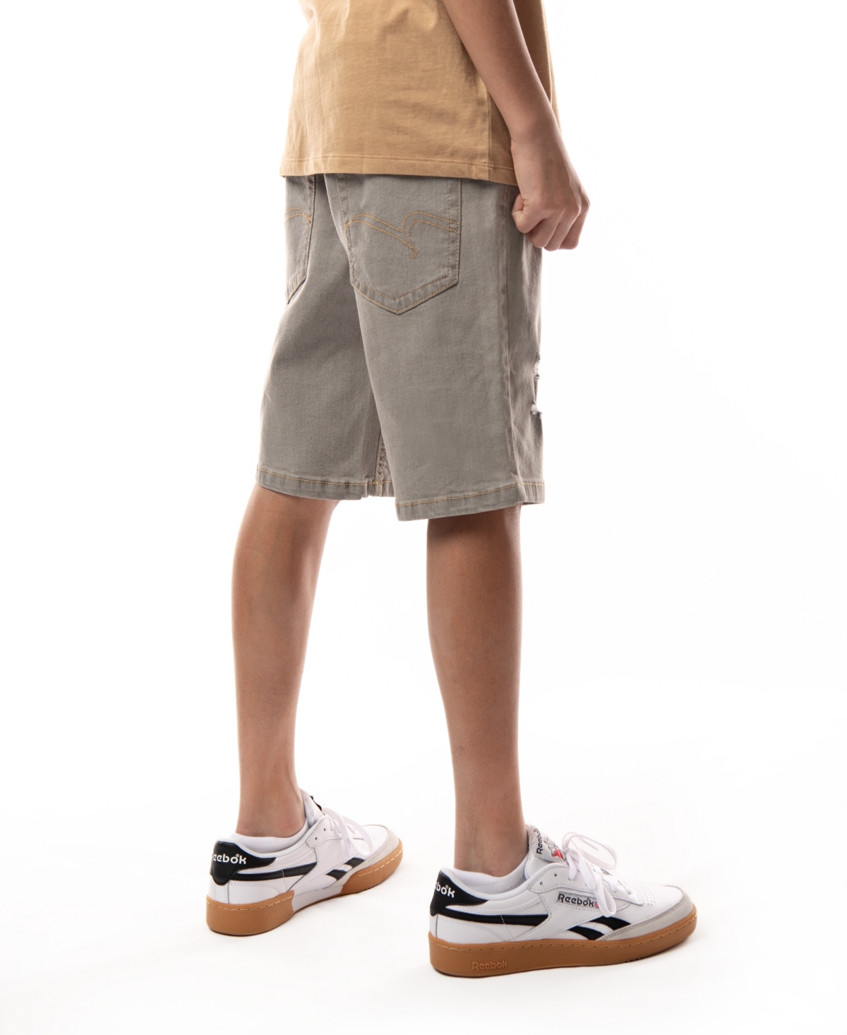 Ring Of Fire Big Boys Nouveau Stretch Denim Shorts