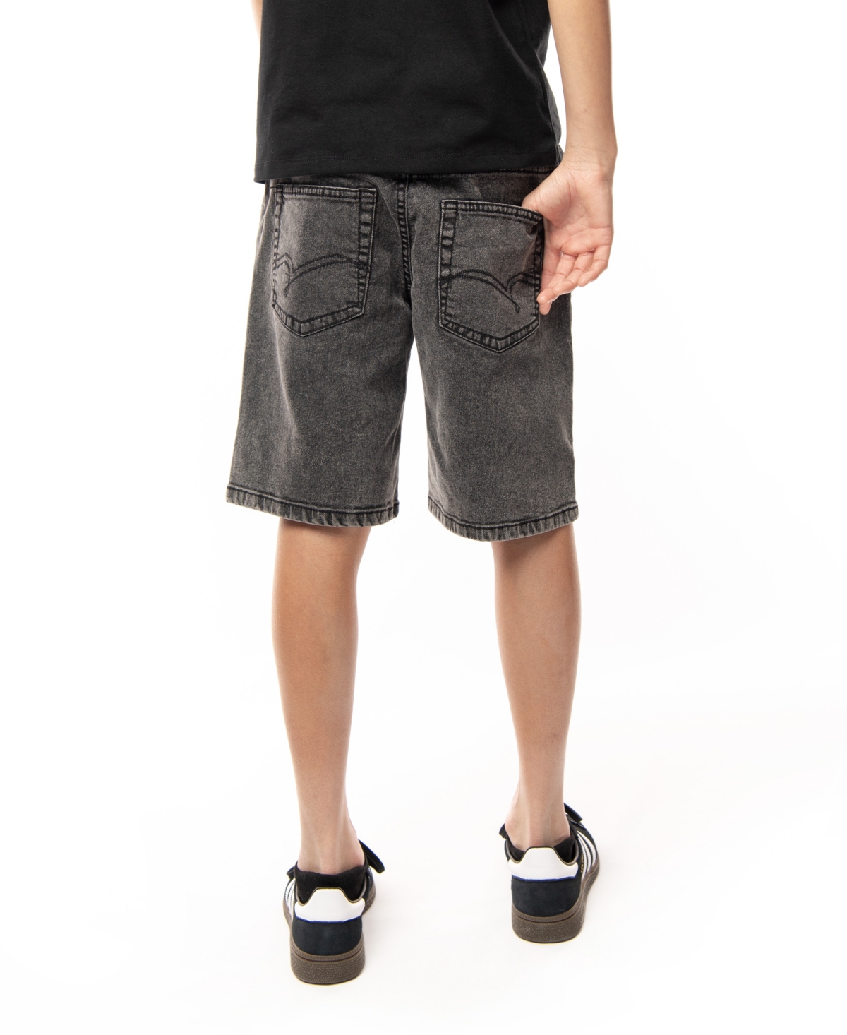 Shop Ring Of Fire Big Boys Nouveau Stretch Denim Shorts