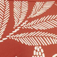 Women's Escaping Ruched Tankini Top & Floral High-Waisted Bottoms Set