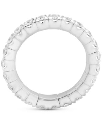 Diamond Stretch Flexible Eternity Band (1 ct. t.w.) in 14k White or Yellow Gold