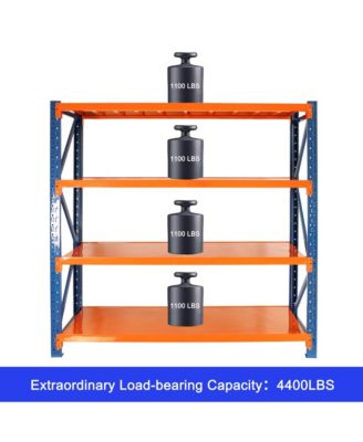  Garage Shelves Heavy Duty 4400lbs - Adjustable Metal Storage