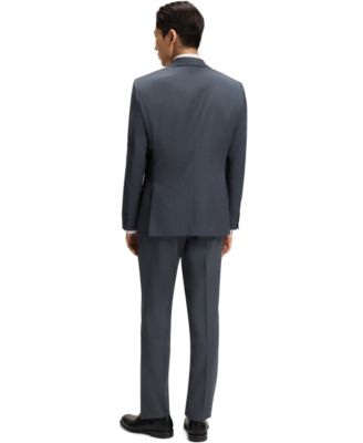 BOSS by Men's Virgin-Wool Serge Suit Jacket