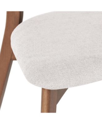 Upholstered Dining Chairs (Set of 2) - Light Beige