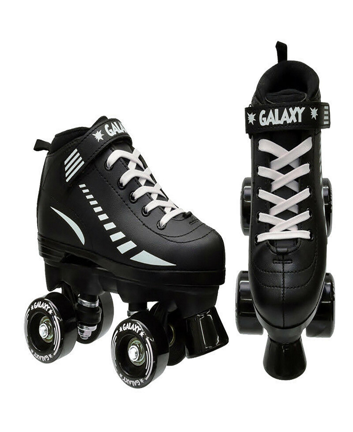 Epic Galaxy Elite Black Quad Roller Skates