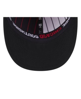 Men's Black Chicago White Sox 2025 City Connect Low Profile 59FIFTY Fitted Hat