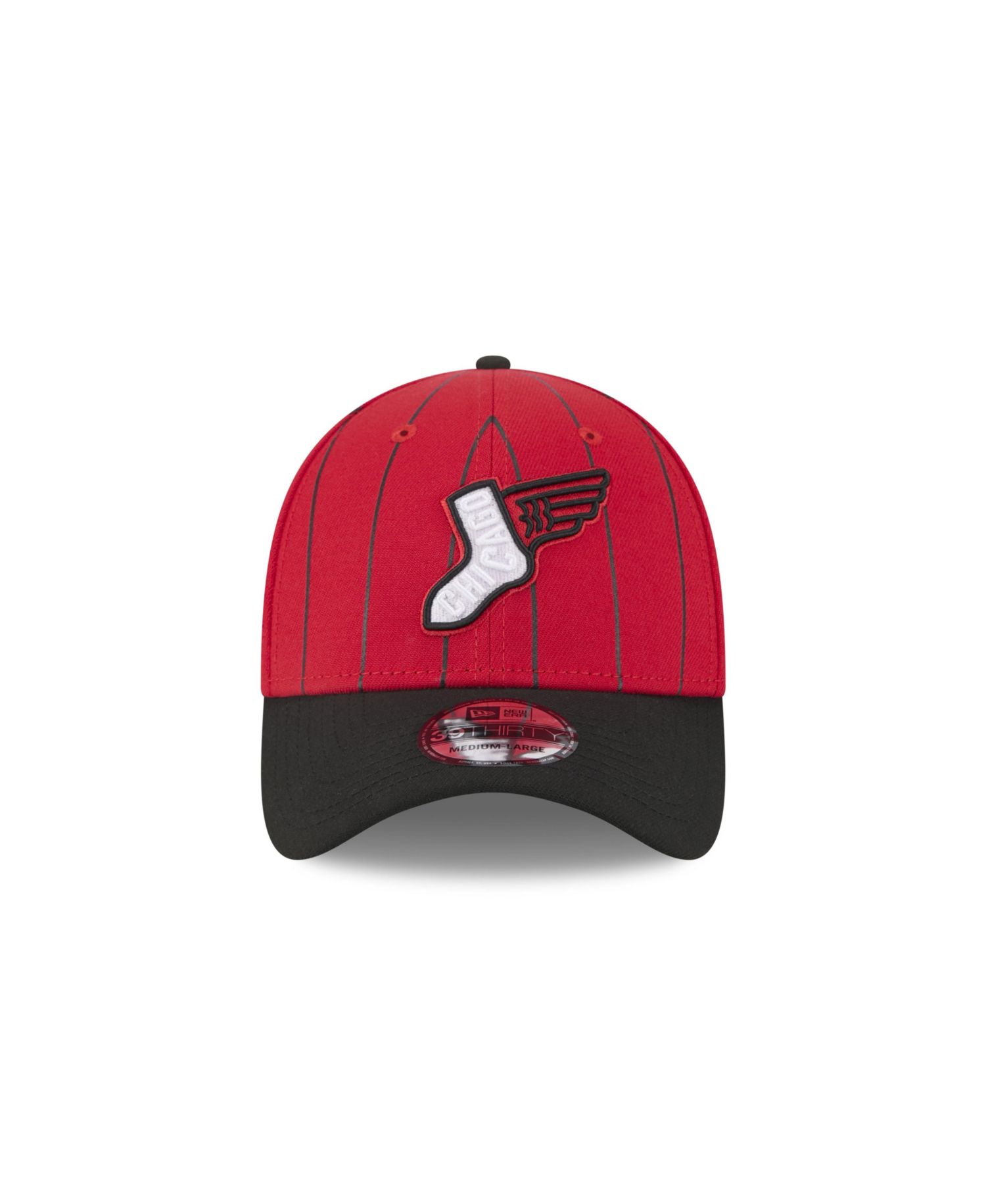 Men's Black Chicago White Sox 2025 City Connect 39THIRTY Flex Hat